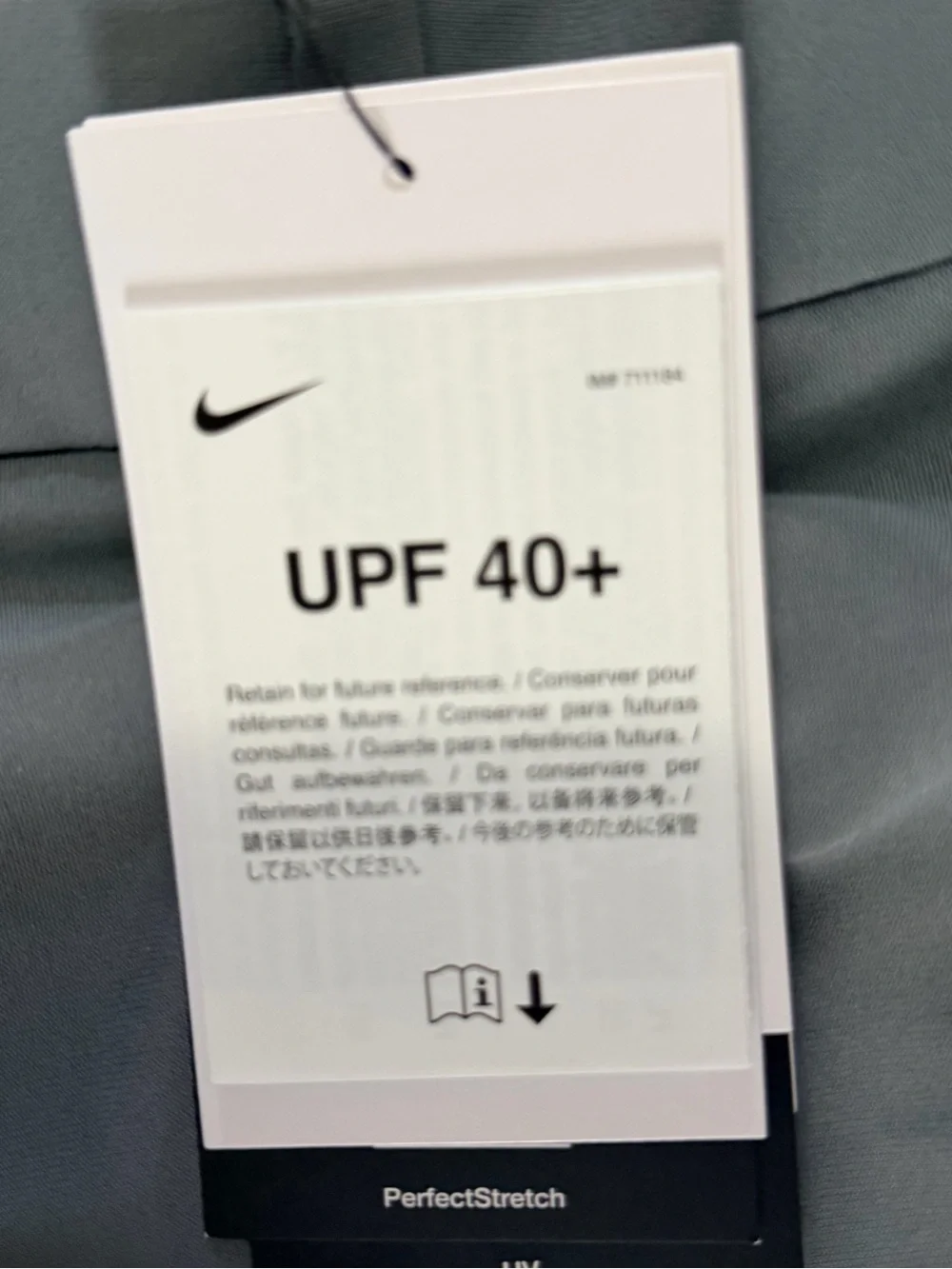 NIKE DRI FIT 24.7 Straight Fit Performance Pants Gray 5 pocket golf pants